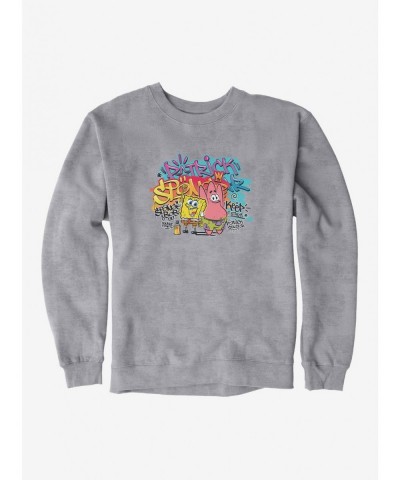 Limited-time Offer SpongeBob SquarePants Hip Hop Duo Sweatshirt $10.63 Sweatshirts