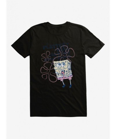 Exclusive Price SpongeBob SquarePants Flattery Gets You Everywhere T-Shirt $7.46 T-Shirts