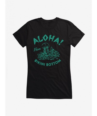 Limited-time Offer SpongeBob Aloha From Girls T-Shirt $6.77 T-Shirts