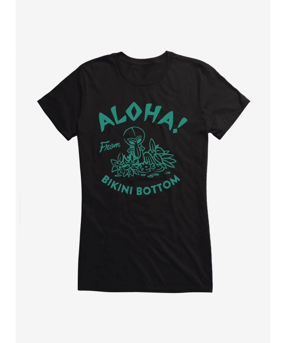 Limited-time Offer SpongeBob Aloha From Girls T-Shirt $6.77 T-Shirts