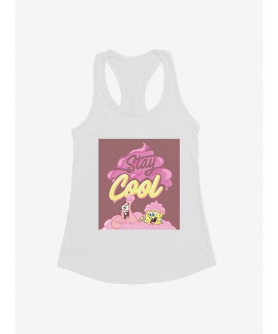 Sale Item SpongeBob SquarePants Stay Cool Whipped Girls Tank $9.56 Tanks