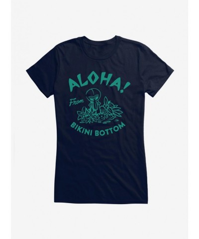 Limited-time Offer SpongeBob Aloha From Girls T-Shirt $6.77 T-Shirts