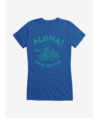 Limited-time Offer SpongeBob Aloha From Girls T-Shirt $6.77 T-Shirts