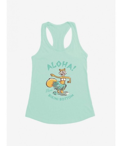 Best Deal SpongeBob SquarePants Sandy Aloha Girls Tank $7.17 Tanks