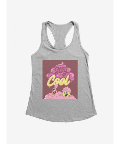 Sale Item SpongeBob SquarePants Stay Cool Whipped Girls Tank $9.56 Tanks