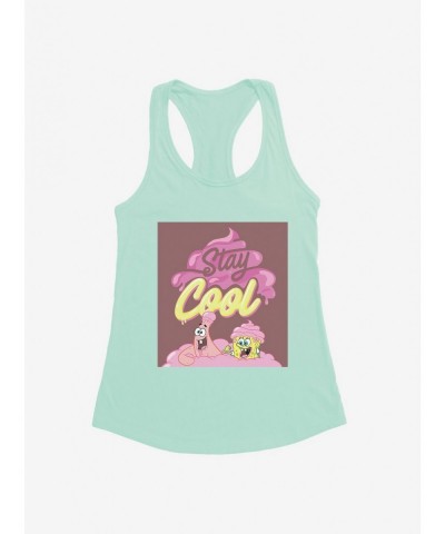 Sale Item SpongeBob SquarePants Stay Cool Whipped Girls Tank $9.56 Tanks