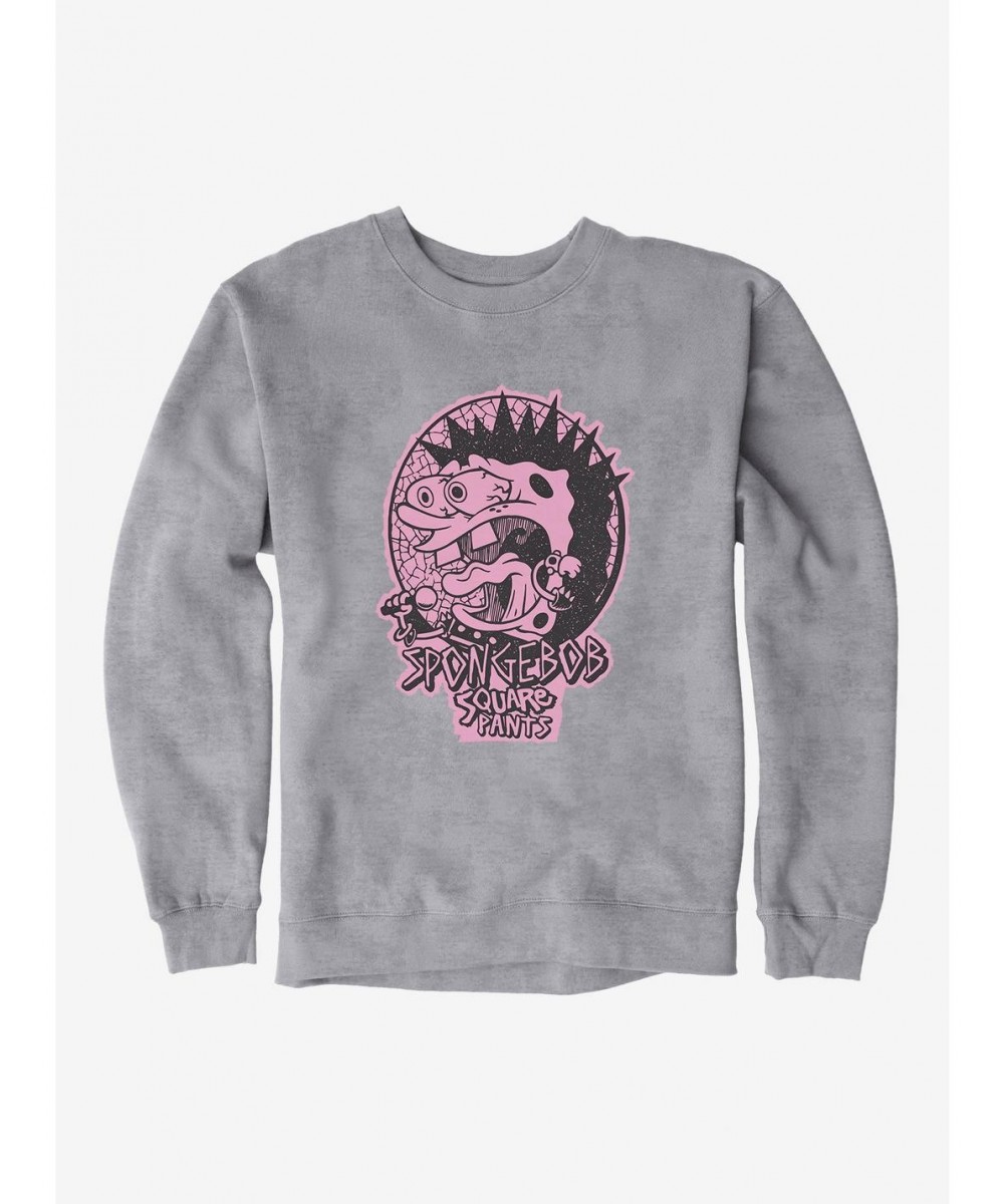 Limited Time Special SpongeBob SquarePants Punk Icon Sweatshirt $9.74 Sweatshirts