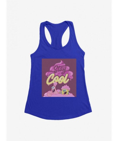 Sale Item SpongeBob SquarePants Stay Cool Whipped Girls Tank $9.56 Tanks