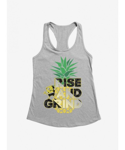 Premium SpongeBob SquarePants Rise And Grind Pineapple Girls Tank $6.57 Tanks