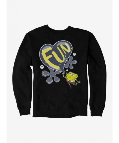 Exclusive SpongeBob SquarePants Fun Bubble Sweatshirt $14.46 Sweatshirts