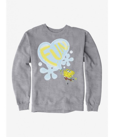 Exclusive SpongeBob SquarePants Fun Bubble Sweatshirt $14.46 Sweatshirts