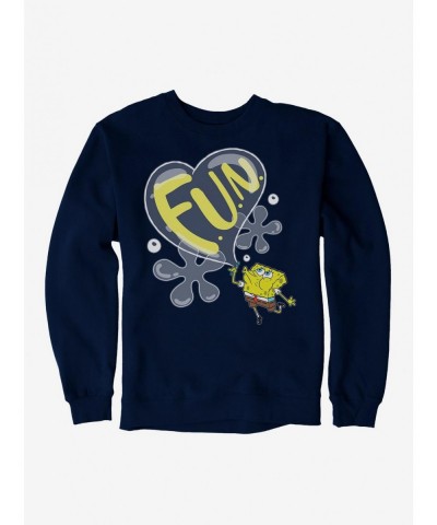 Exclusive SpongeBob SquarePants Fun Bubble Sweatshirt $14.46 Sweatshirts