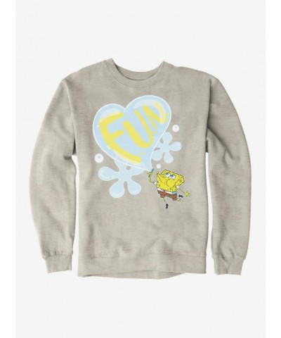 Exclusive SpongeBob SquarePants Fun Bubble Sweatshirt $14.46 Sweatshirts