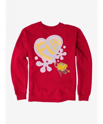 Exclusive SpongeBob SquarePants Fun Bubble Sweatshirt $14.46 Sweatshirts