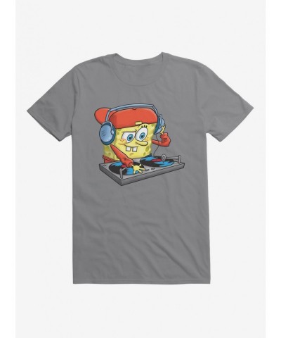 Crazy Deals SpongeBob SquarePants DJ Sponge Turntable T-Shirt $5.93 T-Shirts