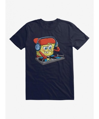 Crazy Deals SpongeBob SquarePants DJ Sponge Turntable T-Shirt $5.93 T-Shirts