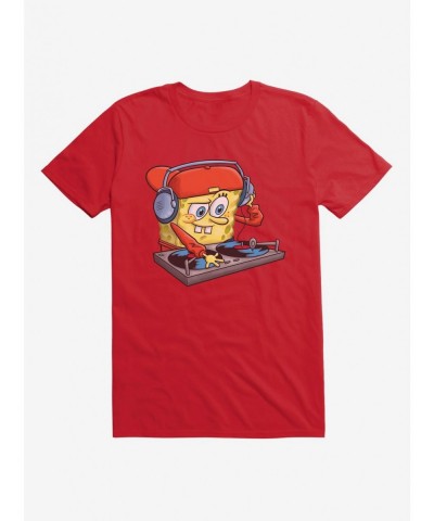 Crazy Deals SpongeBob SquarePants DJ Sponge Turntable T-Shirt $5.93 T-Shirts