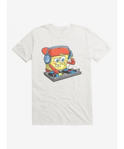 Crazy Deals SpongeBob SquarePants DJ Sponge Turntable T-Shirt $5.93 T-Shirts