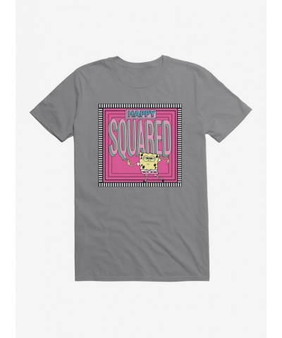 Fashion SpongeBob SquarePants Happy Squared T-Shirt $8.99 T-Shirts