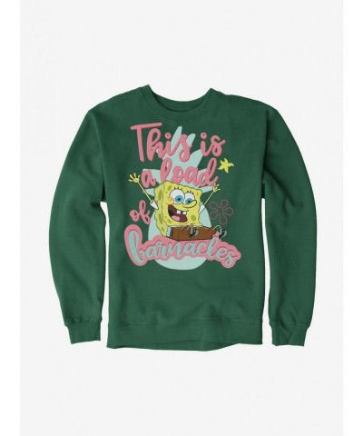 Pre-sale Discount SpongeBob SquarePants Load Of Barnacles Sweatshirt $11.81 Sweatshirts