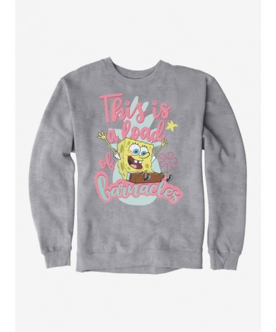 Pre-sale Discount SpongeBob SquarePants Load Of Barnacles Sweatshirt $11.81 Sweatshirts