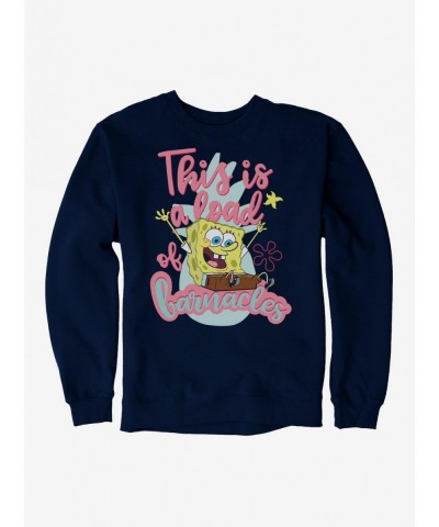 Pre-sale Discount SpongeBob SquarePants Load Of Barnacles Sweatshirt $11.81 Sweatshirts