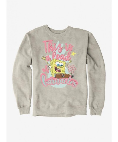 Pre-sale Discount SpongeBob SquarePants Load Of Barnacles Sweatshirt $11.81 Sweatshirts