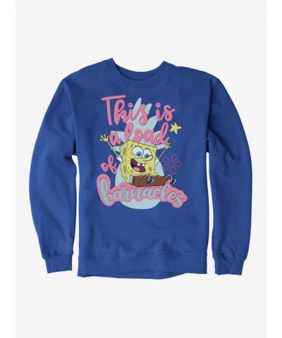 Pre-sale Discount SpongeBob SquarePants Load Of Barnacles Sweatshirt $11.81 Sweatshirts