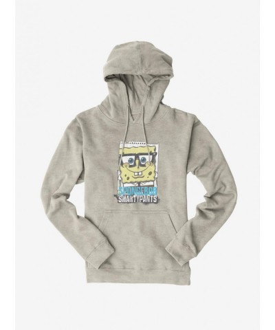 Fashion SpongeBob SquarePants SpongeBob SmartyPants Black Hoodie $11.85 Hoodies