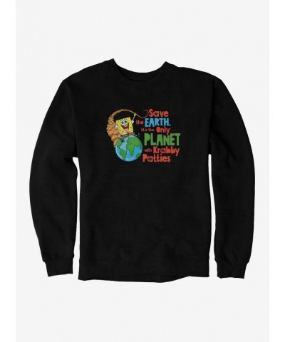 Special SpongeBob SquarePants Earth Day Krabby Patties Sweatshirt $13.28 Sweatshirts