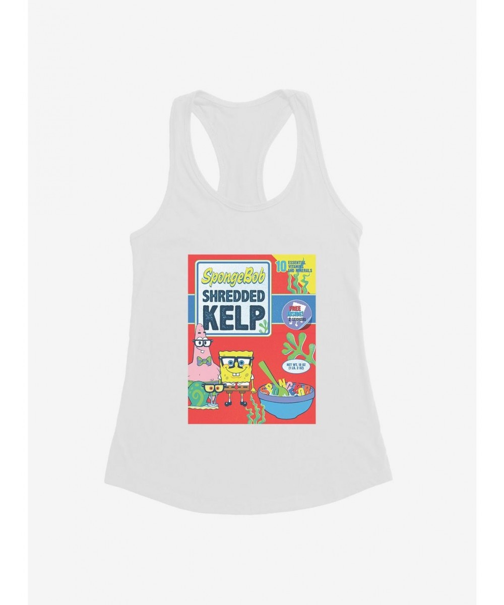 Best Deal SpongeBob SquarePants Shredded Kelp Girls Tank $8.96 Tanks