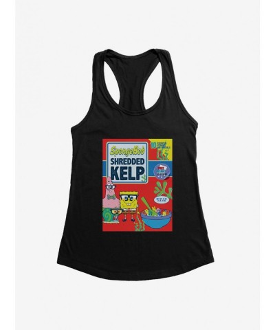 Best Deal SpongeBob SquarePants Shredded Kelp Girls Tank $8.96 Tanks