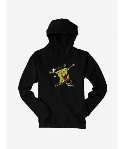 Premium SpongeBob SquarePants Square With Flair Hoodie $13.29 Hoodies