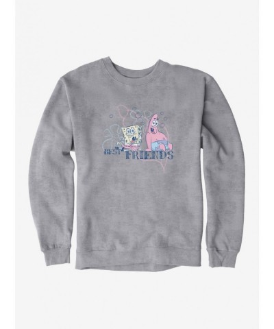 Exclusive Price SpongeBob SquarePants Best Friends Pastel Sweatshirt $13.58 Sweatshirts