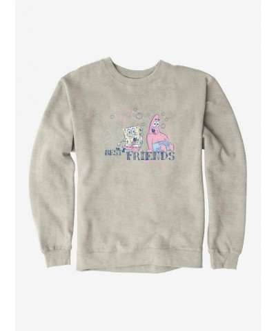 Exclusive Price SpongeBob SquarePants Best Friends Pastel Sweatshirt $13.58 Sweatshirts