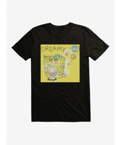 Seasonal Sale SpongeBob SquarePants Dreamy Sponge T-Shirt $5.74 T-Shirts