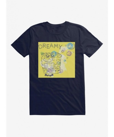 Seasonal Sale SpongeBob SquarePants Dreamy Sponge T-Shirt $5.74 T-Shirts