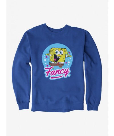 New Arrival SpongeBob SquarePants Fancy Sponge Sweatshirt $9.45 Sweatshirts