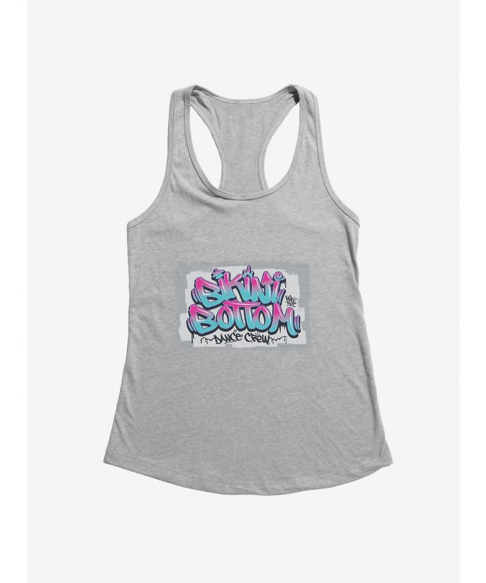 Absolute Discount SpongeBob SquarePants Hip Hop Bikini Bottom Dance Crew Girls Tank $9.16 Tanks