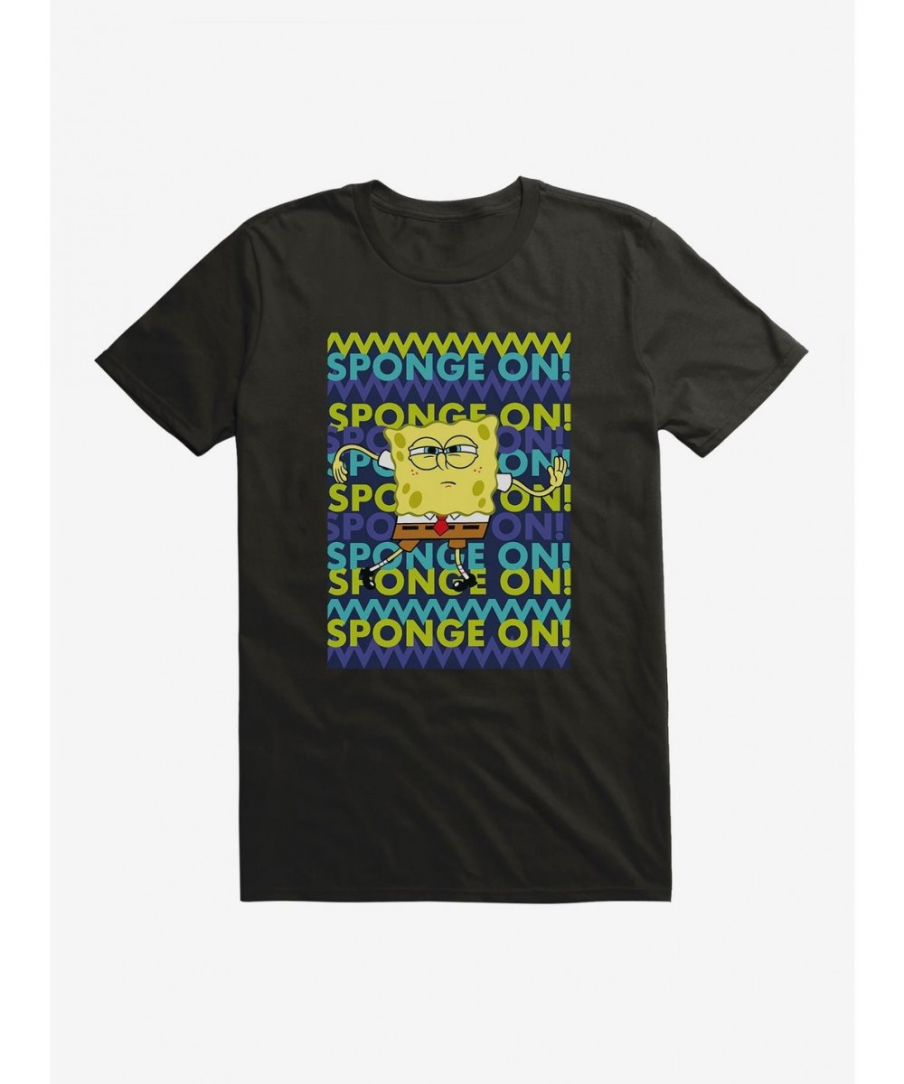 Festival Price SpongeBob SquarePants Sponge On T-Shirt $8.41 T-Shirts