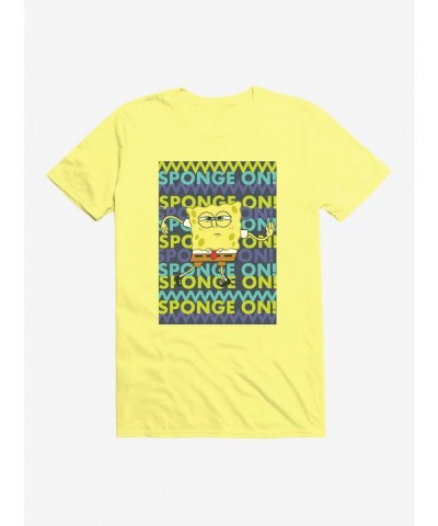 Festival Price SpongeBob SquarePants Sponge On T-Shirt $8.41 T-Shirts