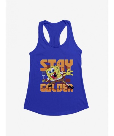 Clearance SpongeBob SquarePants Stay Golden Girls Tank $9.76 Tanks