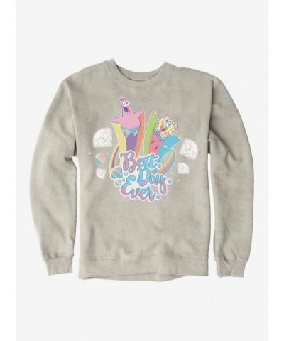 Premium SpongeBob SquarePants Best Day Ever Diamonds Sweatshirt $10.04 Sweatshirts