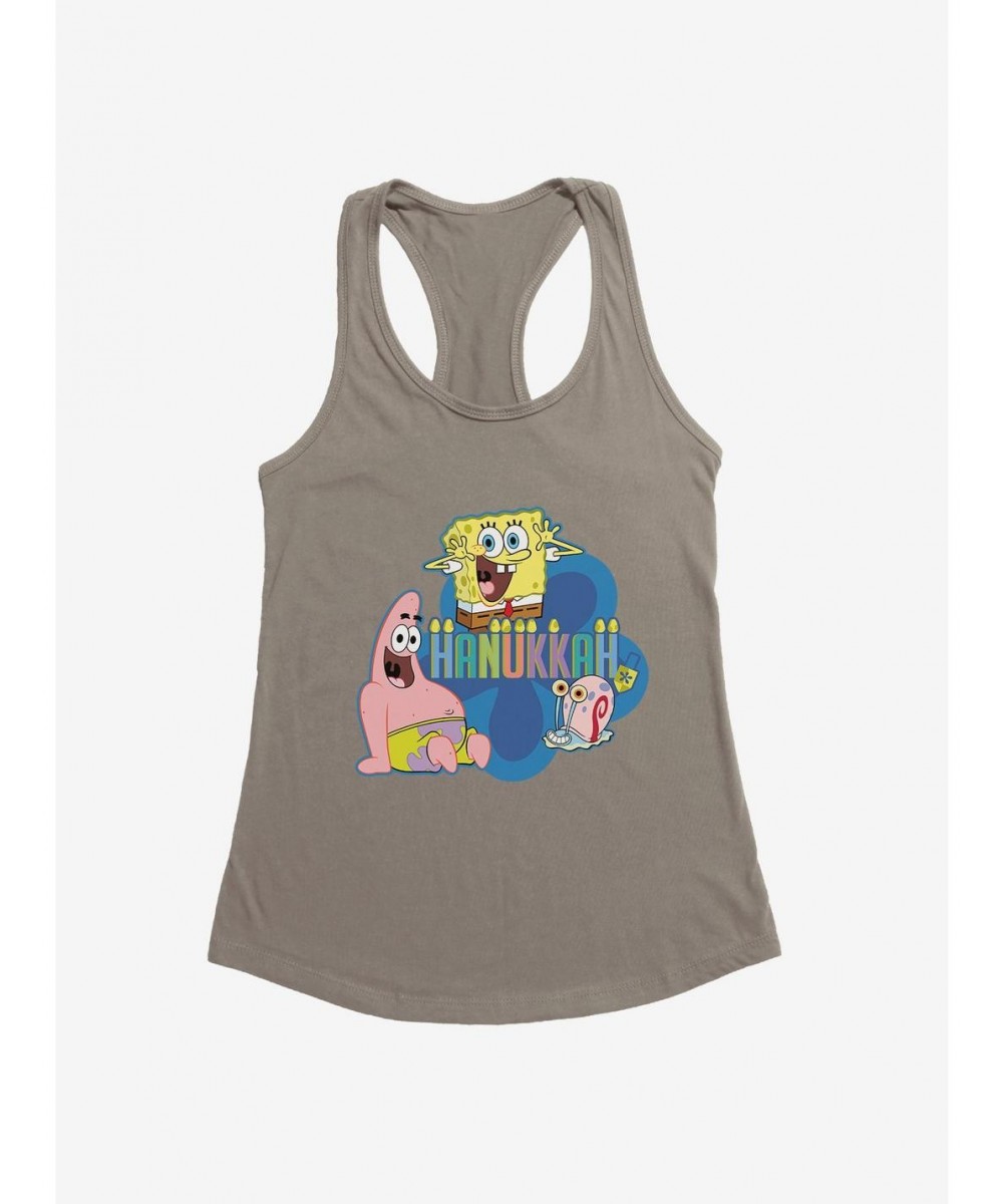 Big Sale SpongeBob SquarePants Hanukkah Trio Girls Tank $6.37 Tanks