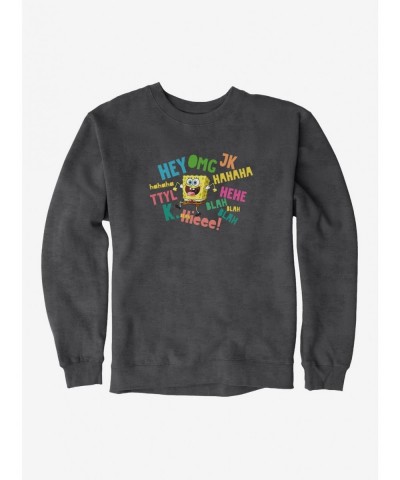 Limited Time Special SpongeBob SquarePants Text Verbiage Sweatshirt $11.81 Sweatshirts