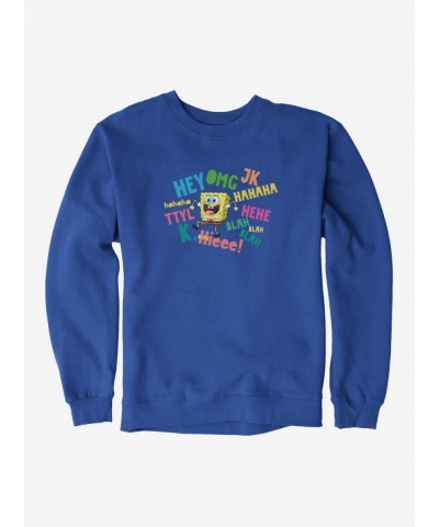 Limited Time Special SpongeBob SquarePants Text Verbiage Sweatshirt $11.81 Sweatshirts