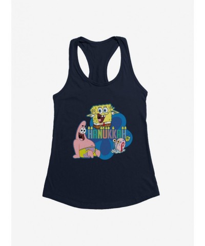 Big Sale SpongeBob SquarePants Hanukkah Trio Girls Tank $6.37 Tanks