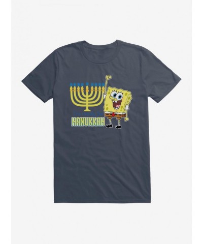 Discount Sale SpongeBob SquarePants I'm Ready For Hanukkah T-Shirt $7.84 T-Shirts