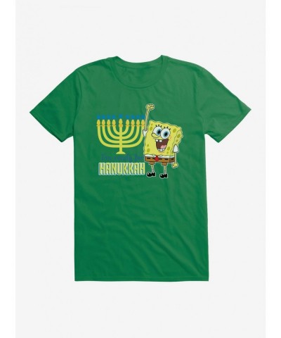 Discount Sale SpongeBob SquarePants I'm Ready For Hanukkah T-Shirt $7.84 T-Shirts