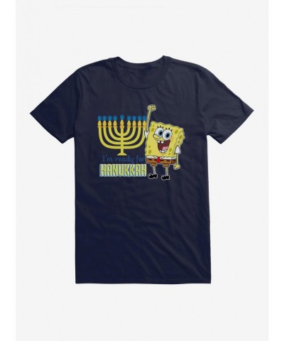 Discount Sale SpongeBob SquarePants I'm Ready For Hanukkah T-Shirt $7.84 T-Shirts